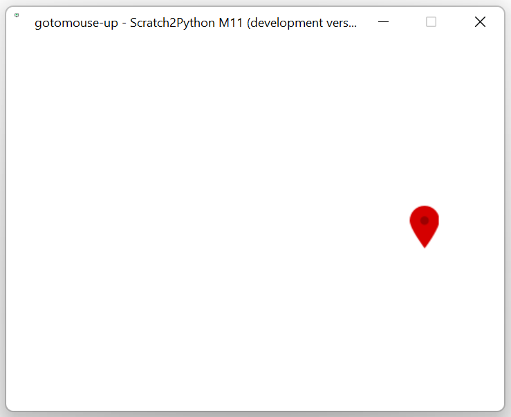 Screenshot of Scratch2Python on Windows